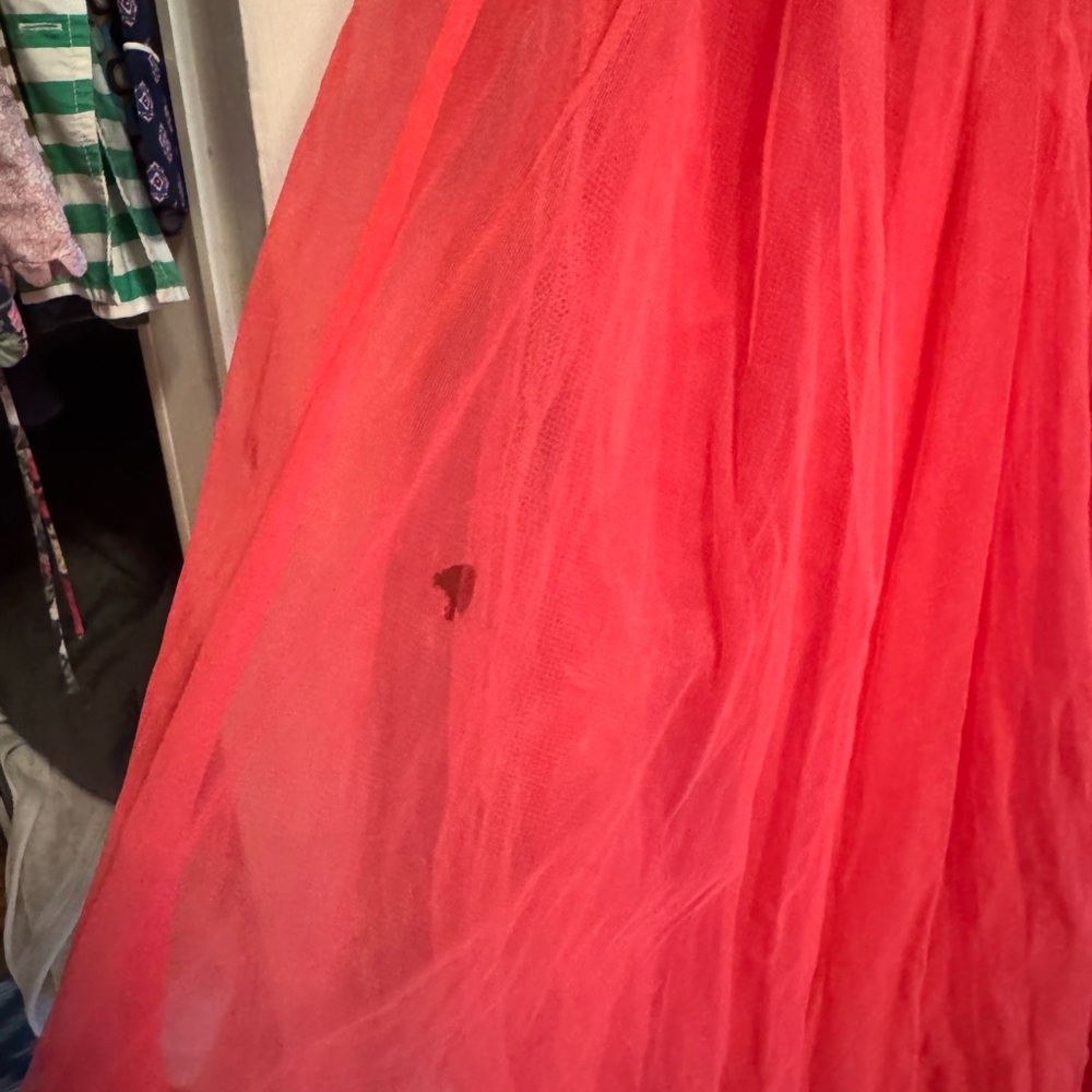 Bubblegum pink vintage handmade dress 1950-1960s - Picture 5 of 7